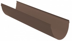 Жёлоб ПВХ (4м.)- коричнево-белый (1уп. = 8 шт.)