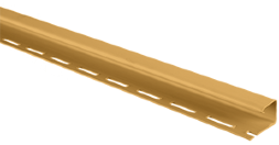 Планка &quot;J - trim&quot; золотистая Т-15 - 3,00м